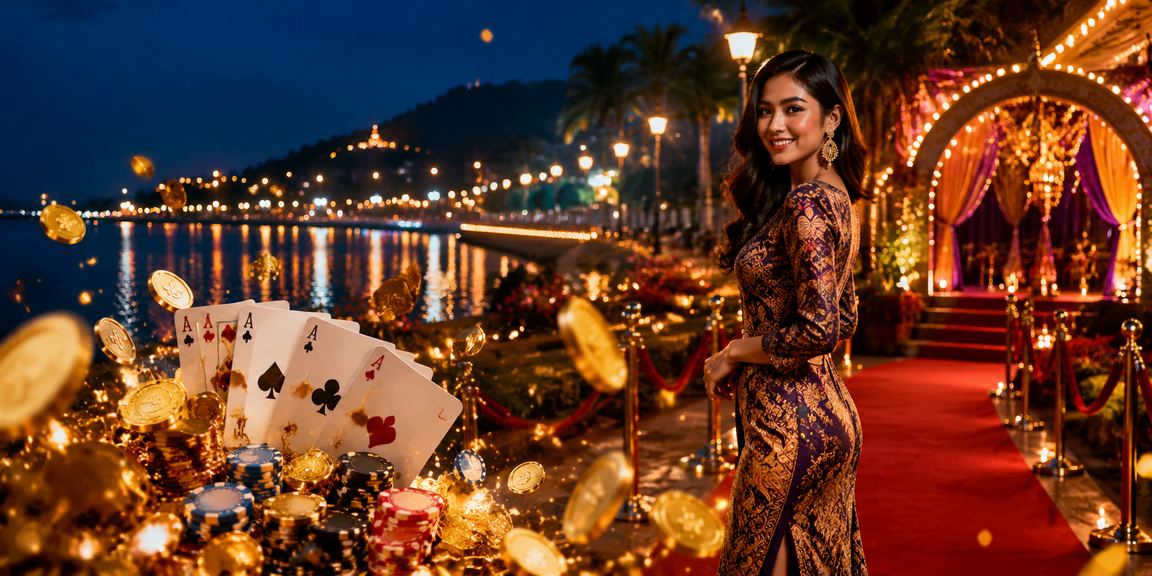 Permainan poker corak batik Kuantan — kepelbagaian hiburan